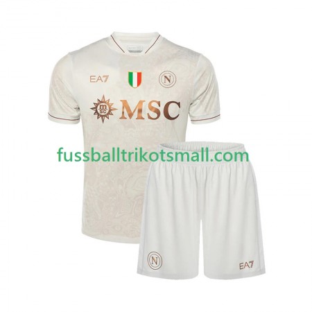 Fußballtrikots Napoli Kinder 2025-2026 Kurzarm Auswärts-trikot kaufen